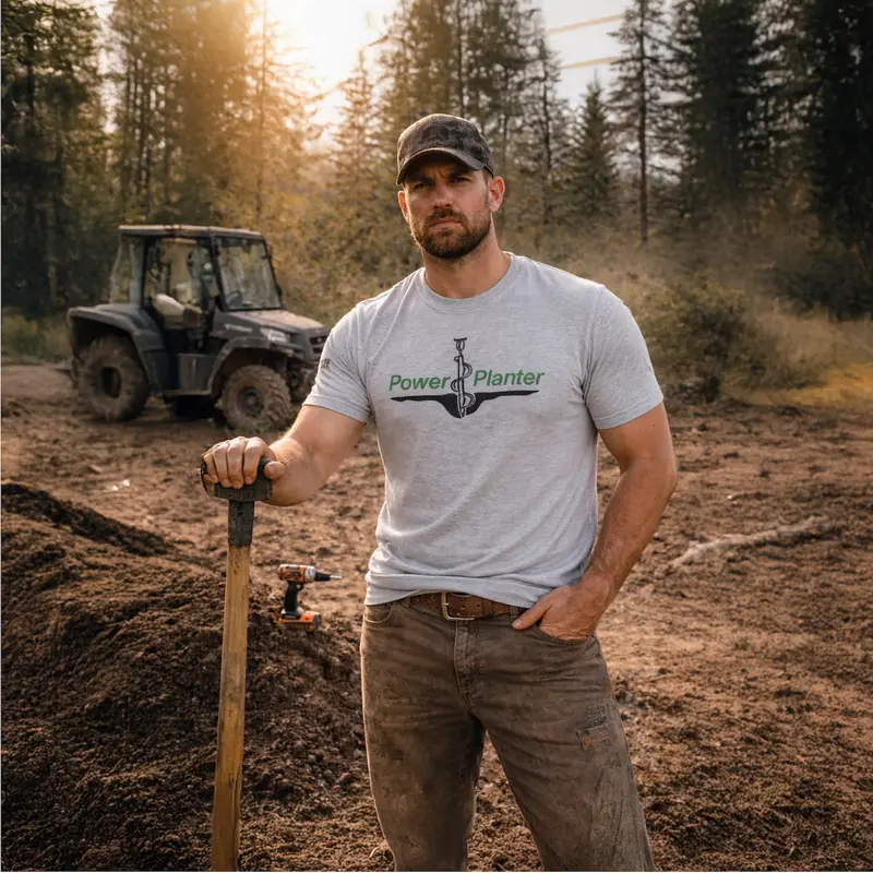Classic Power Planter Cotton T-Shirt 1