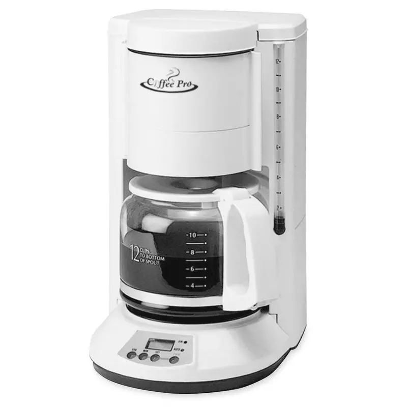 Coffee Pro Cfpcp330W Drip Coffee Maker – Compact Countertop Model 1