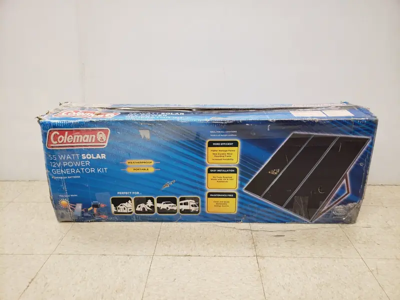 Coleman Foldable Solar Panel – Portable 100W Off-Grid Charging System 1