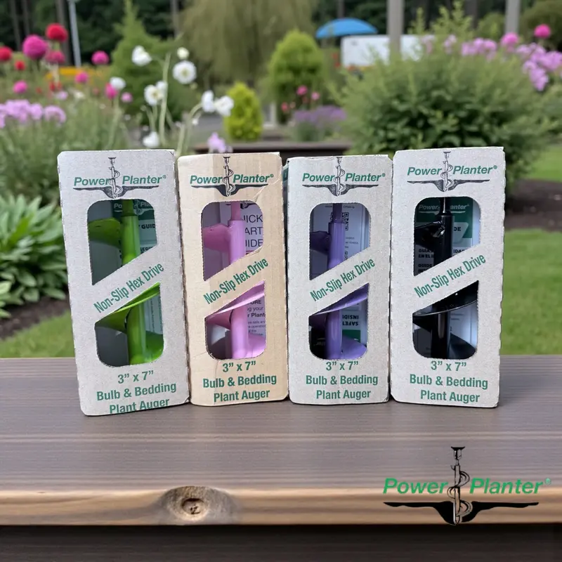 Compact 3-Inch Bulb Planter & Bedding Tool – 3" X 7" 1