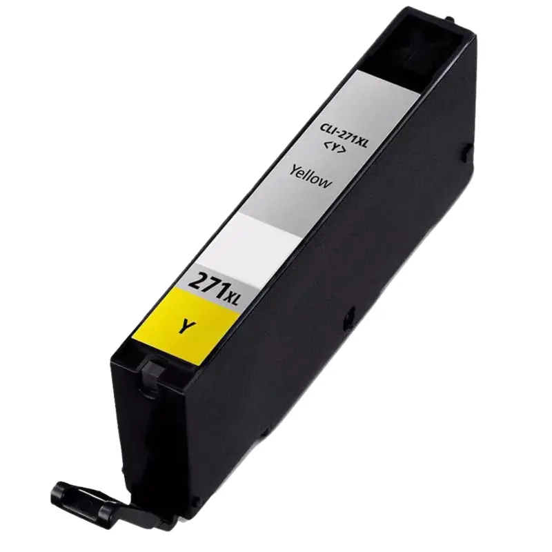 Compatible Canon Cli-271Xl Yellow Ink Cartridge For Pixma Inkjet Printers 1