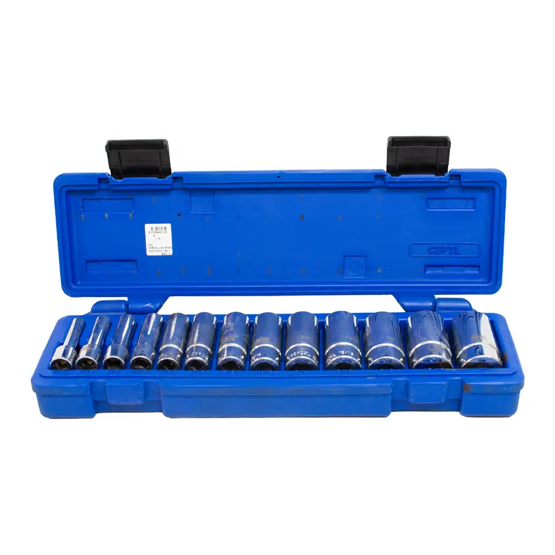 Cornwell Cbp2L Blue Power 3/8" Drive Deep Socket Set – 13-Piece Metric (7–19Mm) 1