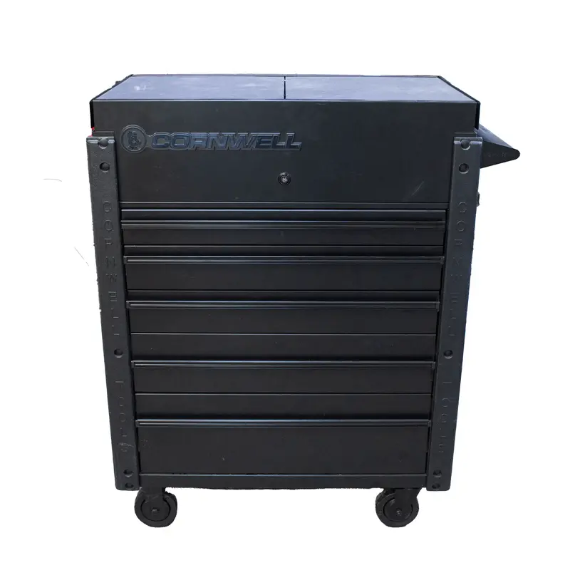 Cornwell Ctbs355Kmr 5-Drawer Sliding-Top Tool Cart 1