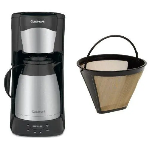 Cuisinart Dtc-975Bkn 12-Cup Digital Programmable Coffeemaker With Filter Bundle 1