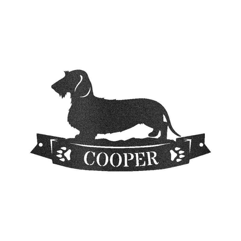 Dachshund Lover Metal Sign – Breed-Specific Pet Gift 1