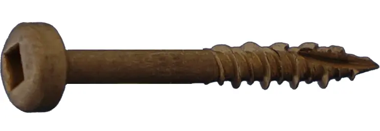 Dagger-Lok 6" X 1.25" Square Face Framer Screws – Type 17 Wood Fasteners, 8000-Pack 1
