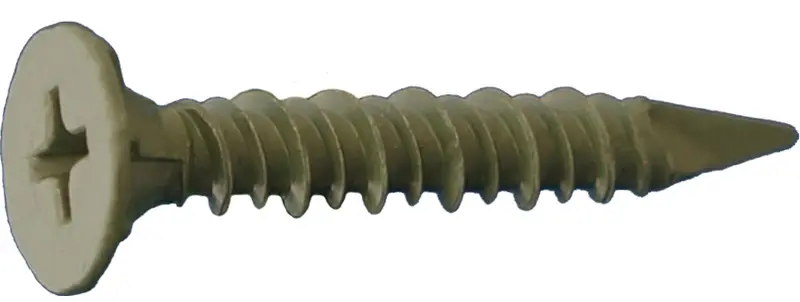 Daggerz 8 In × 2-1/4 In Phillips Wafer-Head Cement Board Screws – 3000-Pack 1