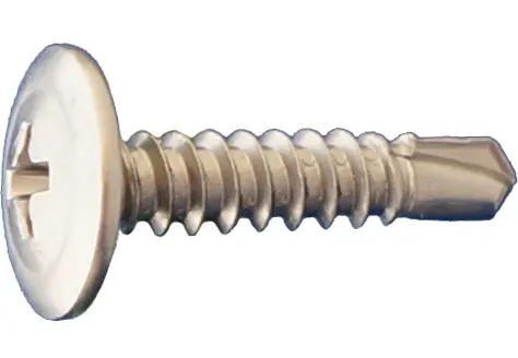 Daggerz 8-Inch X 1-5/8-Inch Phillips Modified Truss Wafer Self-Drilling Screws (4000-Pack) 1
