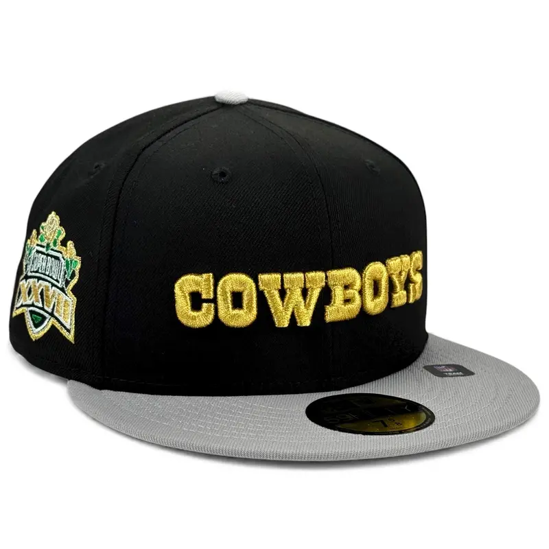 Dallas Cowboys King Of Halftime Collection New Era 59Fifty Fitted Hat – Black & Grey 1