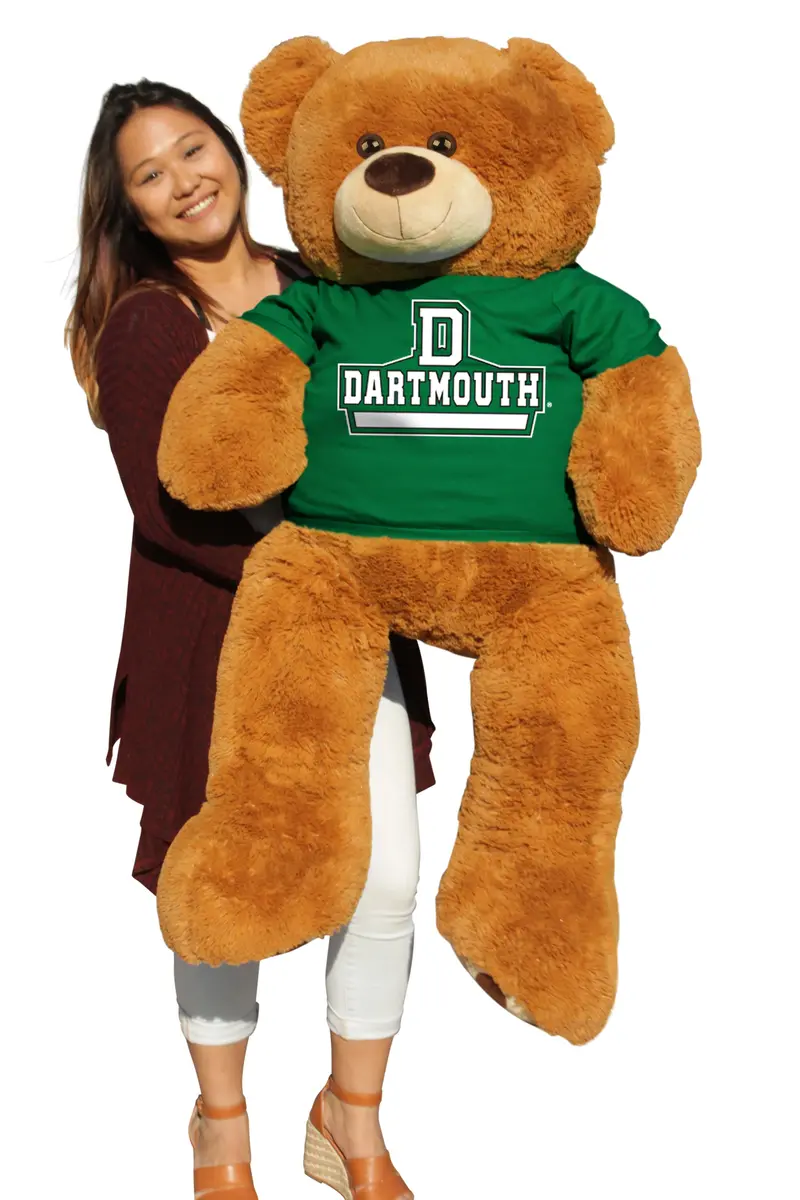 Dartmouth College 6-Foot Big Green Bear Stuffed Animal 1