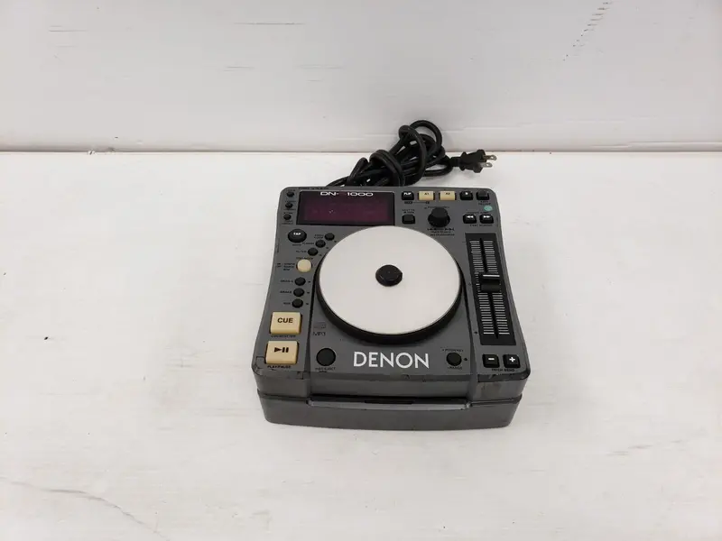Denon Dns-1000 Professional Cd Turntable For Dj Use 1
