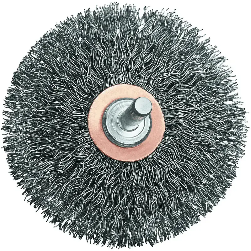 Dewalt 2" × 1/4" Carbon Flared Wire Wheel Brush 1