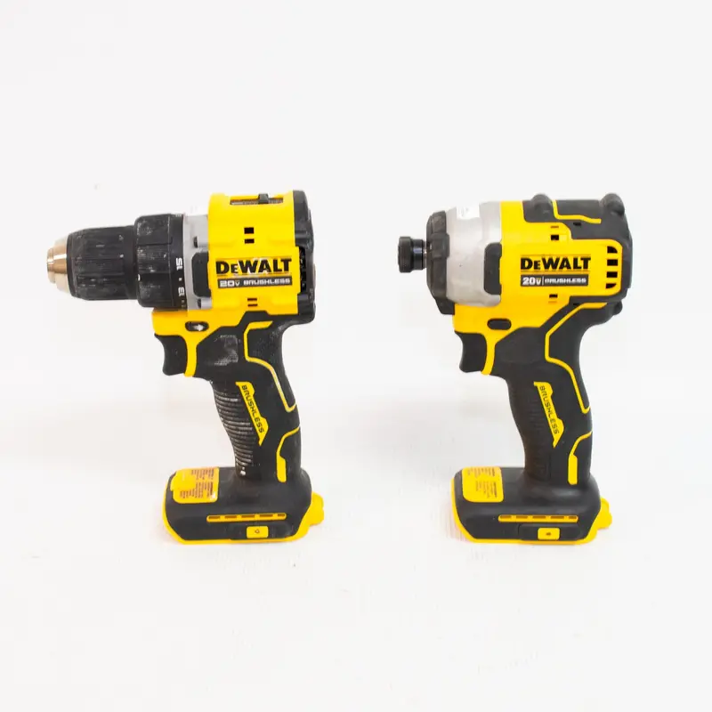 Dewalt 20V Max Brushless Drill/Driver And Impact Driver Combo Kit (Dcd794 & Dcf809) 1