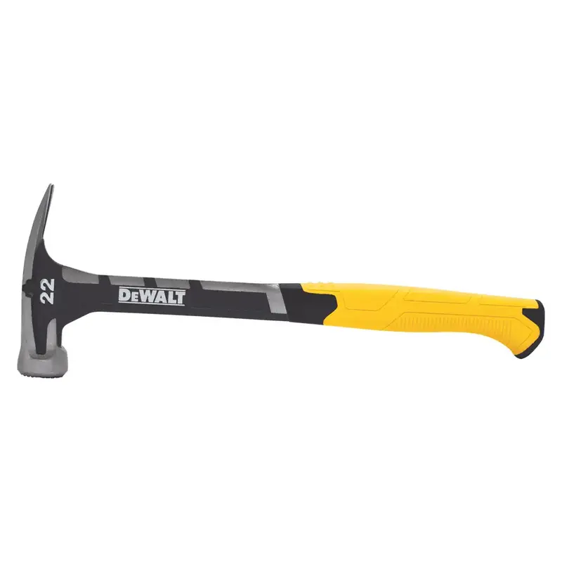Dewalt 22-Ounce Steel Claw Hammer With Shock Reduction Grip 1