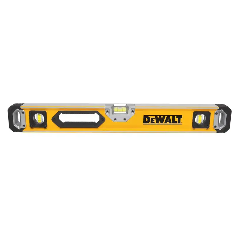 Dewalt 24" Magnetic Box Beam Level — Die-Cast Vial Holder 1