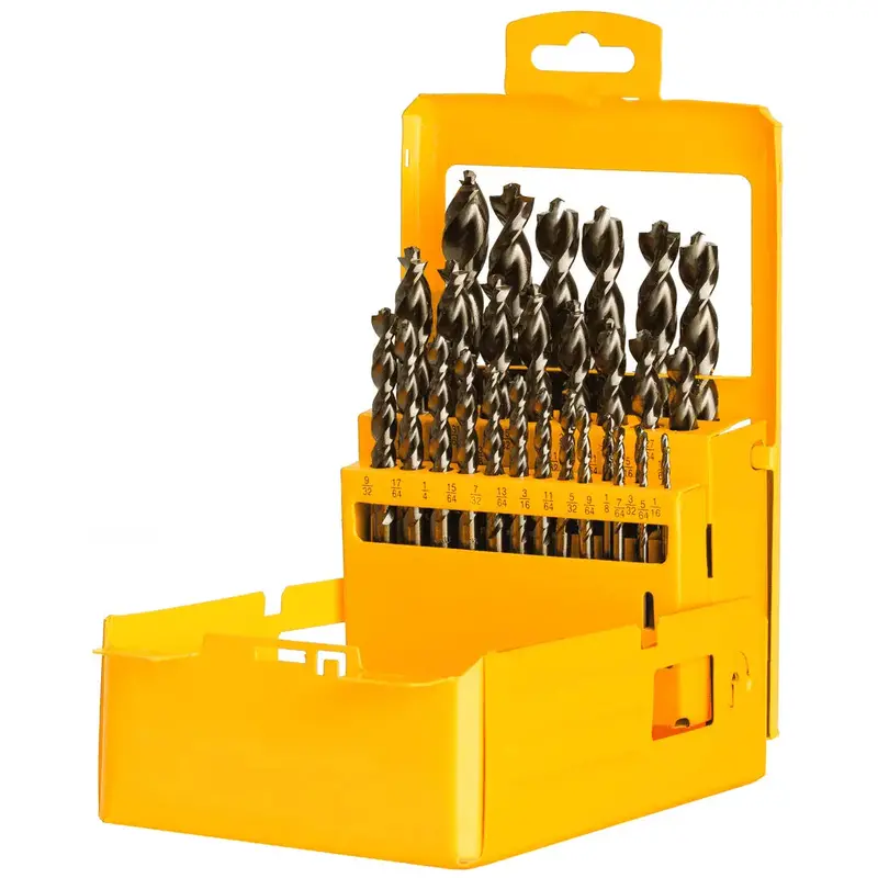Dewalt 29-Piece Pilot Point Drill Bit Set For Accurate Starting And Reduced Walking 1