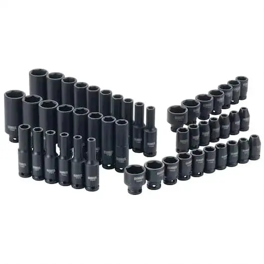 Dewalt 48-Piece 1/4-Inch Drive Impact Combo Socket Set 1