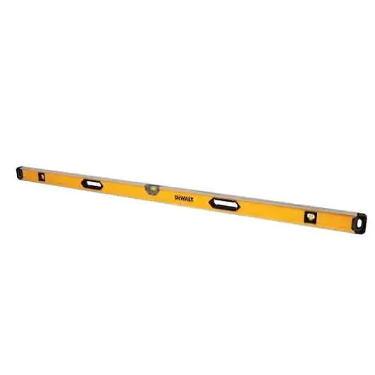 Dewalt 72-Inch Aluminum Box Beam Level – Precision Grade 1