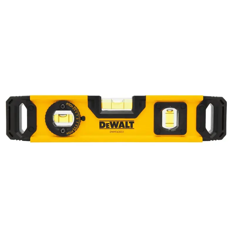 Dewalt 9-Inch Magnetic Torpedo Level With Dual Vials 1
