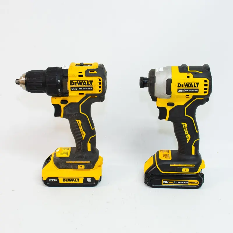 Dewalt Dcf809 Impact Driver And Dcd708 Drill/Driver Combo Kit 1
