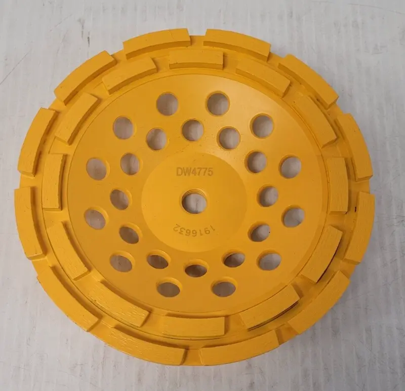 Dewalt Dw4775 7-Inch Double-Row Diamond Cup Grinding Wheel 1