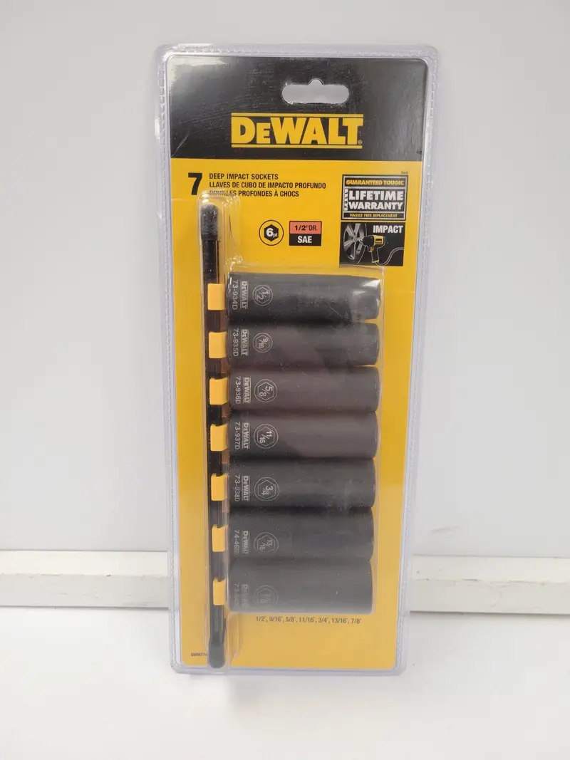 Dewalt Dwmt744480Sp Mechanics Socket Set – 22-Piece, Chrome Vanadium 1