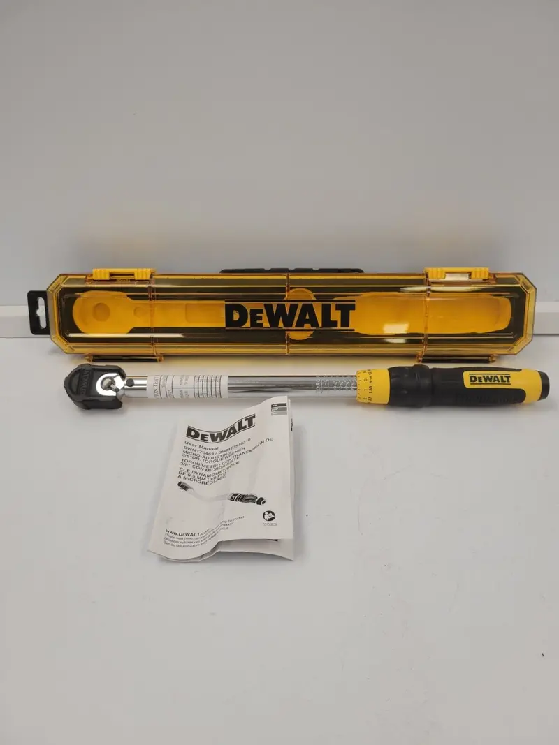Dewalt Dwmt75463 Adjustable Torque Wrench (76208-1) 1