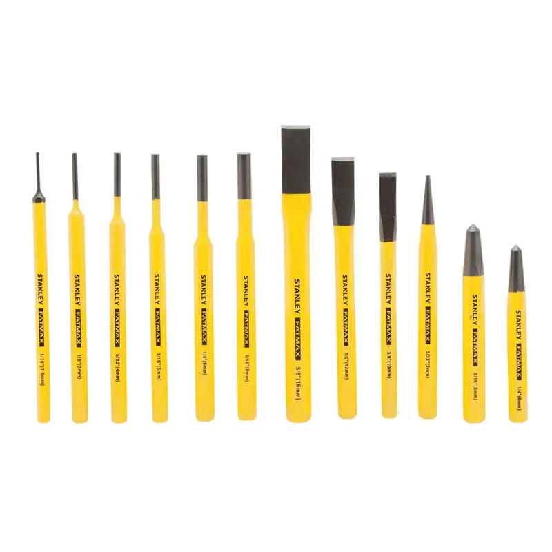 Dewalt Fatmax Punch And Chisel Set — 12-Piece Professional Kit 1
