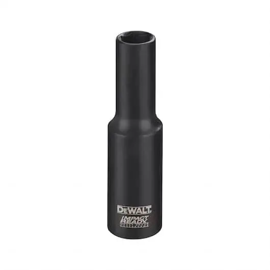 Dewalt Impact Ready 3/8" Deep Socket – 1/2" Drive, 6-Point 1