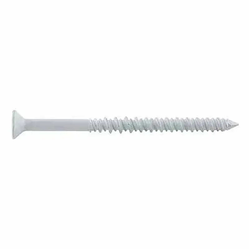 Dewalt Ultracon+ Concrete Screw Anchors — 1/4" X 2-3/4", White Stalgard Coating, 1000-Pack 1