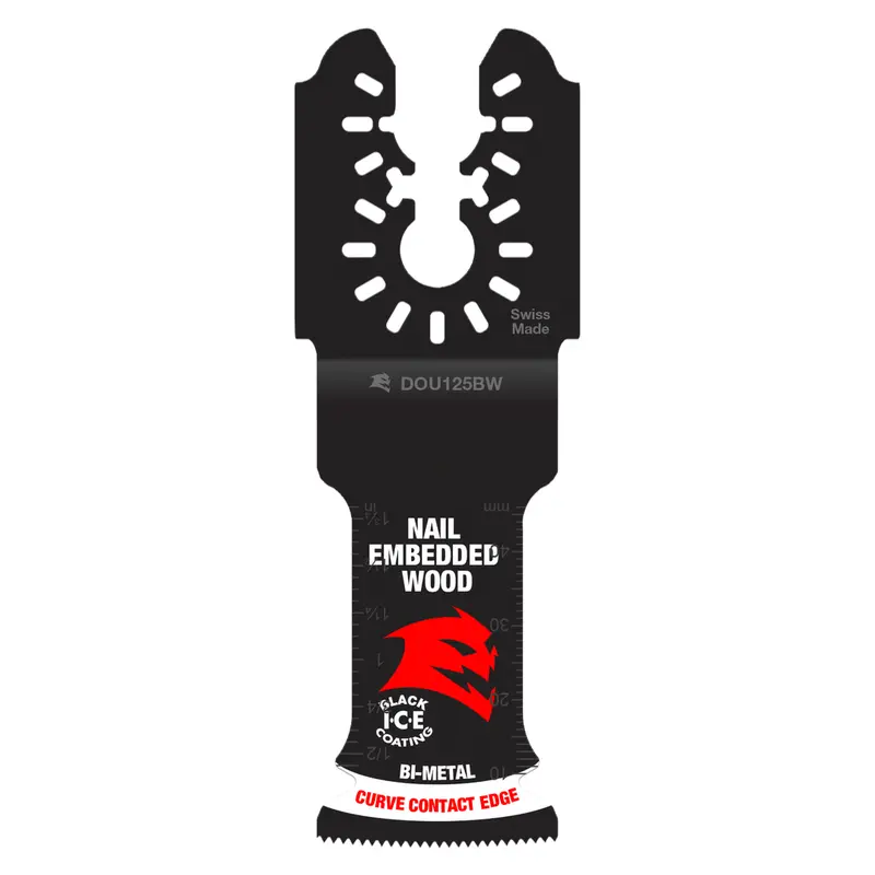 Diablo 1-1/4" Demo Demon Universal-Fit Bi-Metal Oscillating Blade For Nail-Ridden Wood 1
