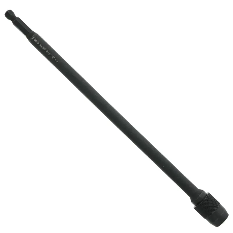 Diablo 12" 3/8"-16 Universal Drill Extension Rod 1