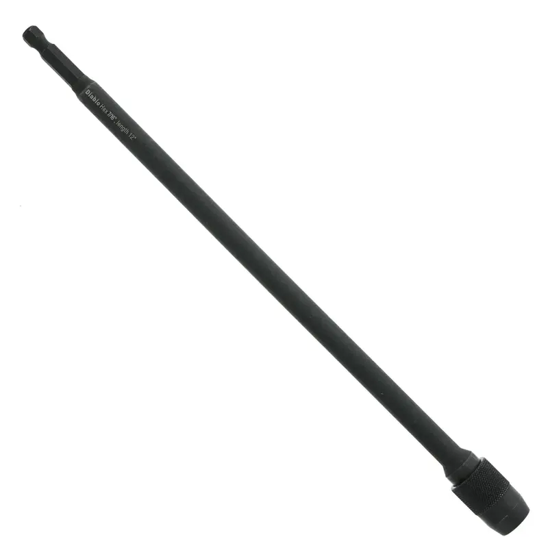 Diablo 12" 7/16"-14 Universal Drill Extension Rod 1