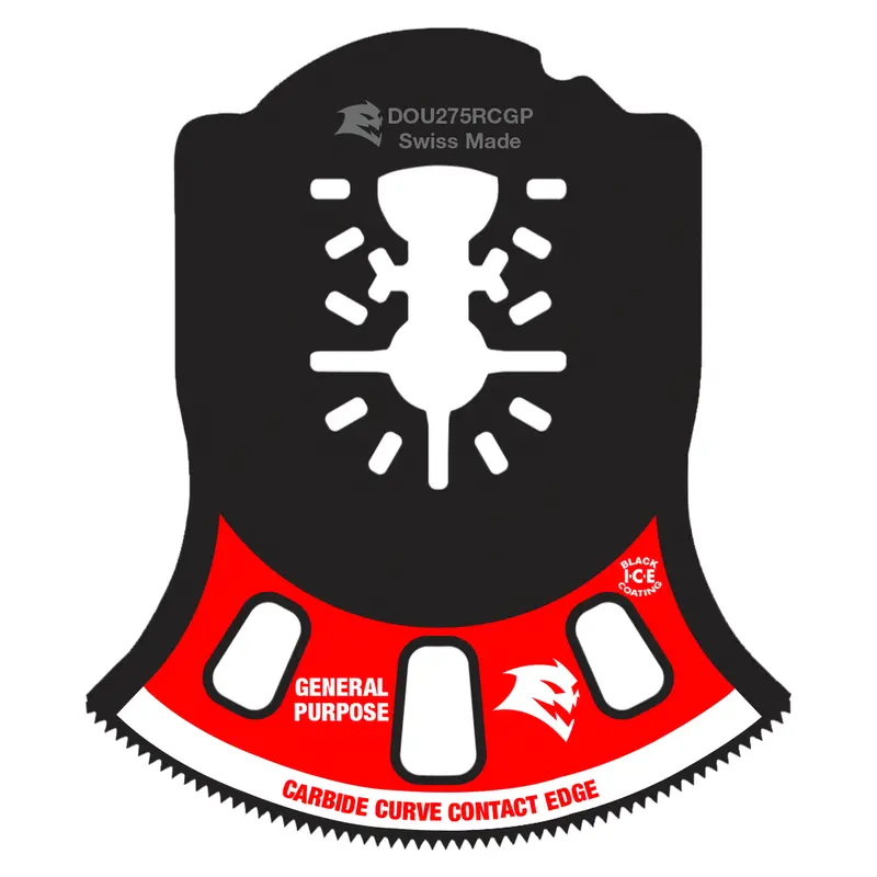 Diablo 2-3/4" Amped Demo Demon Universal-Fit Carbide Oscillating Blade For Heavy-Duty Cutting 1
