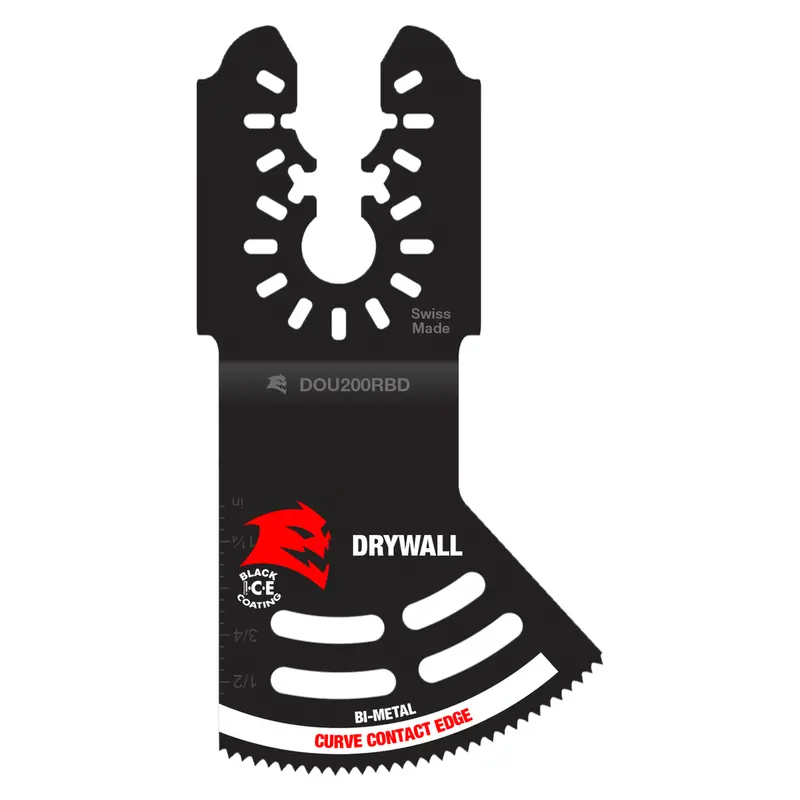 Diablo 2" Universal-Fit Bi-Metal Oscillating Blade For Drywall Installation & Repair 1
