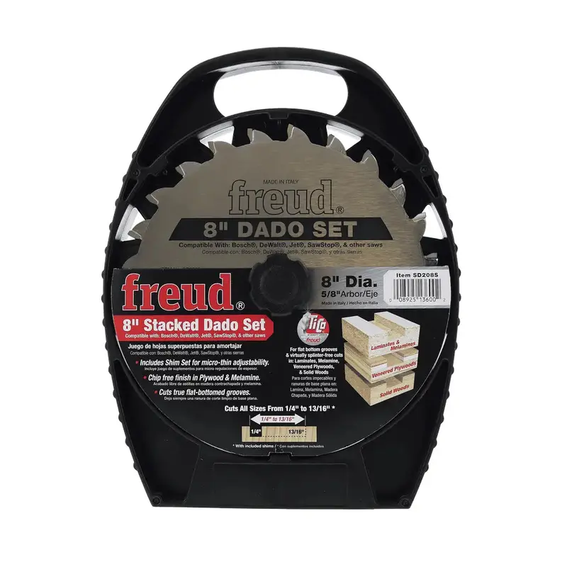 Diablo 8" X 12-Tooth Professional Dado Set 1