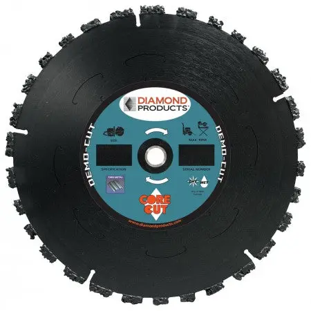 Diamond Products Carbide-Tipped Demolition Saw Blade – 14" X 1" 1