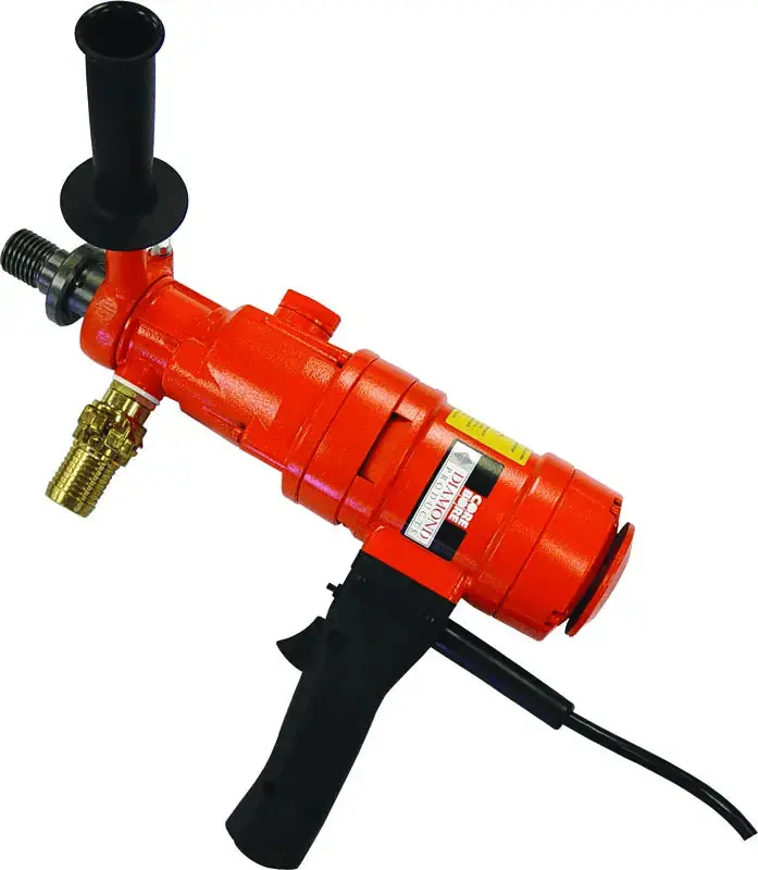 Diamond Products Weka Dk13 14-Amp Drill Motor – 3-Speed Wet/Dry Rotary Tool With Slip Clutch (110V) 1