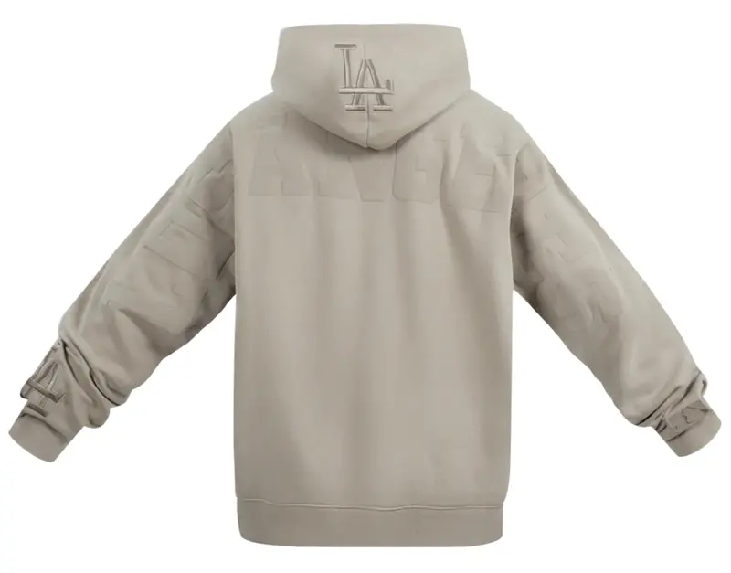 Dodgers Wingspan Fleece Hoodie – Taupe 1