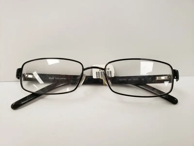 Dolce & Gabbana Optical Eyeglass Frame – Designer Metal Rimless Style (Model I-6291) 1