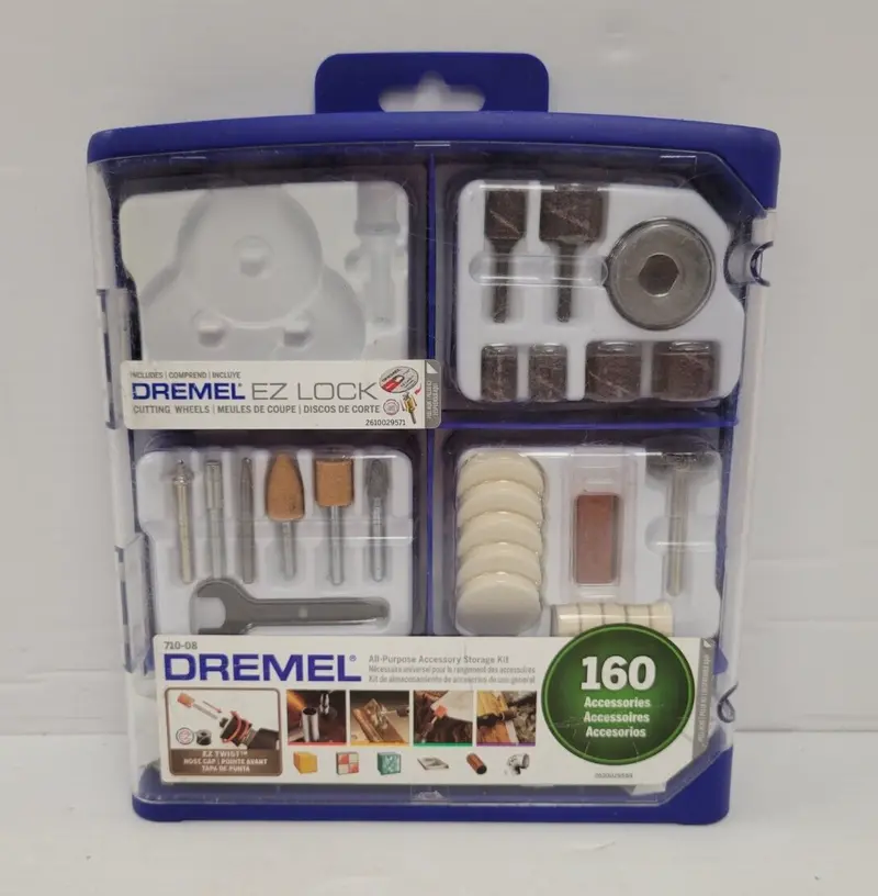 Dremel 710-08 Rotary Tool Accessory Kit – 8-Piece Bit Set For Detail Work 1