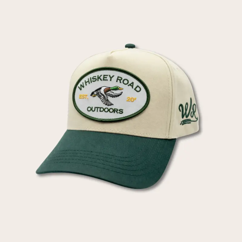 Duckman Green-And-White Trucker Hat – Wholesale 1