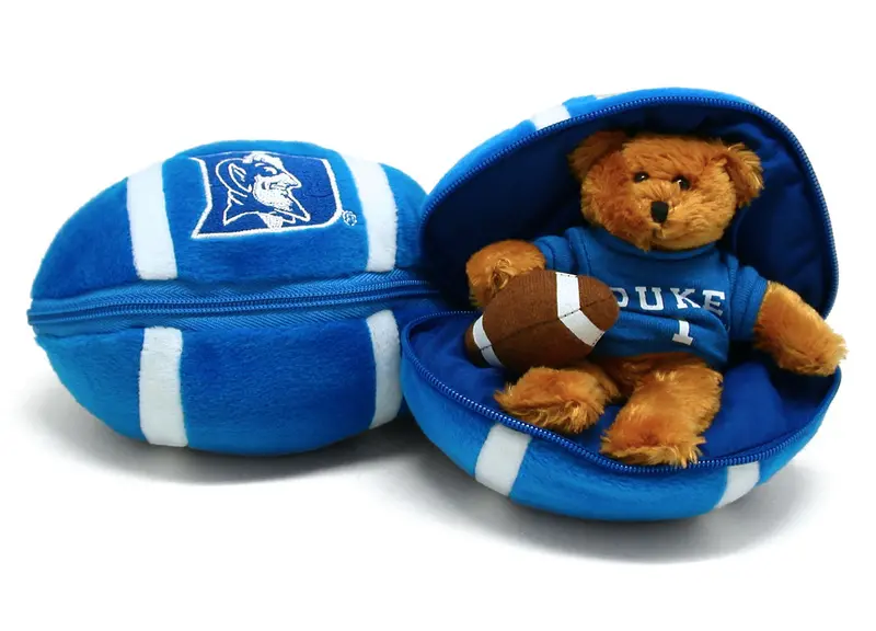 Duke 8-Inch Zippered Football 1