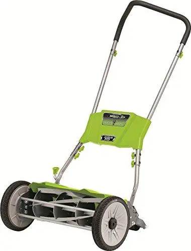 Earthwise 515-18 18-Inch Quiet Cut Manual Reel Lawn Mower 1