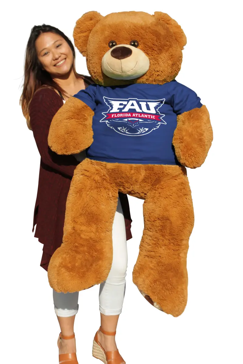 Florida Atlantic University 6-Foot Giant Plush Bear 1