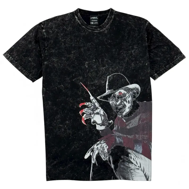 Freddie Krueger Nightmare On Elm Street Graphic T-Shirt – Official New Era Design 1