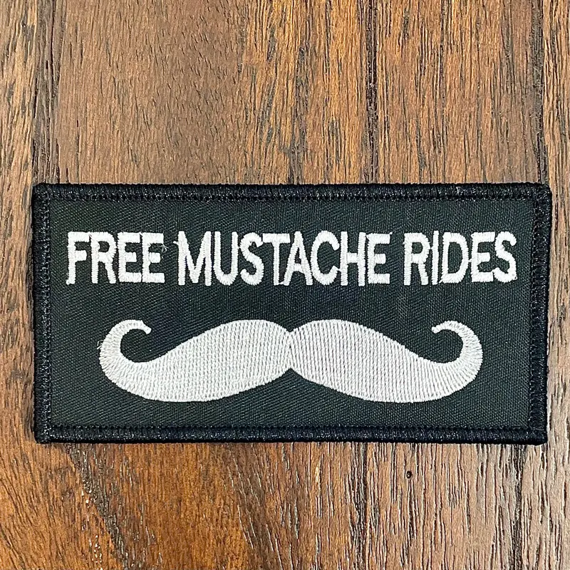 Free Mustache Rides Hat 1