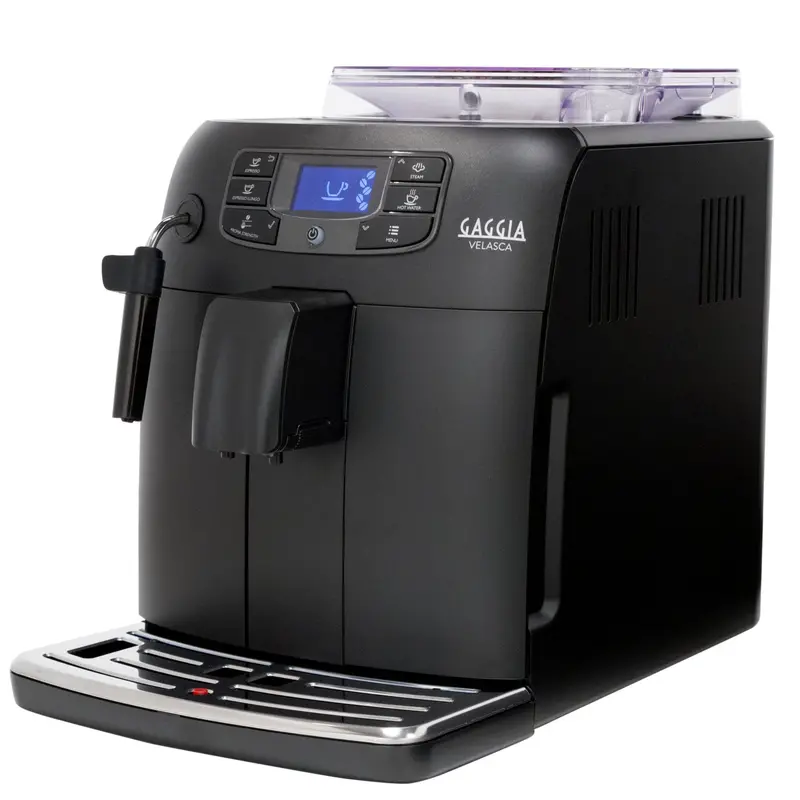 Gaggia Velasca Compact Espresso Machine – Sleek Black Semi-Automatic Model 1