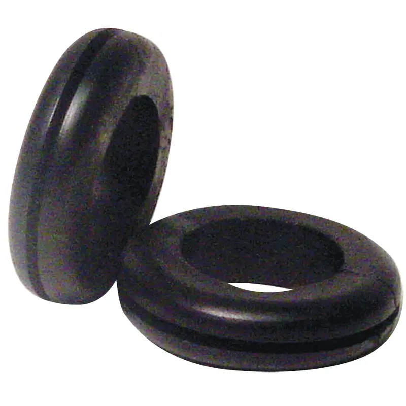 Gardner Bender 3/4-Inch Flexible Black Vinyl Wire Grommet (3-Pack) 1