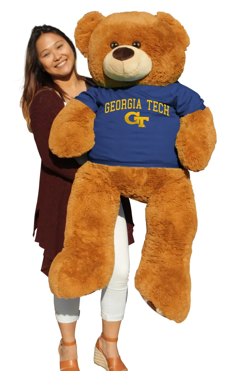 Georgia Tech 6-Foot Giant Plush Bear Mascot 1